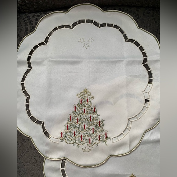 Set of Two Decorative Holiday Placemats,Good Condition - Picture 2 of 12
